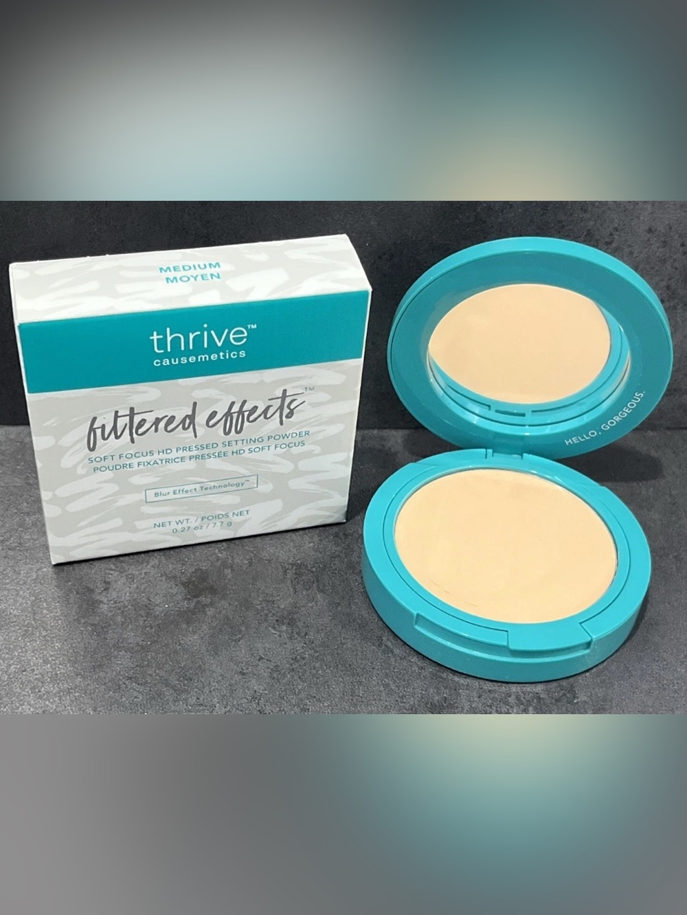 Thrive Causemetics Filtered Effects Soft Pressed Setting Powder Medium 0.27 oz